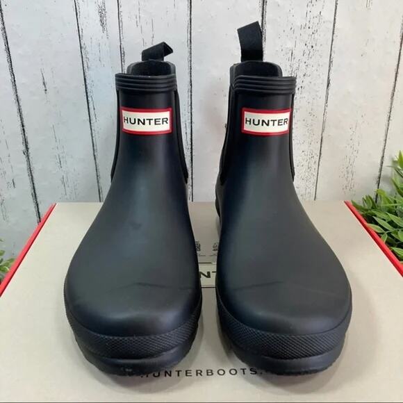Hunter Women's Original Chelsea Rain Boots Size 7 - Picture 4 of 8